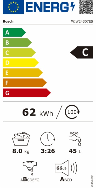 LAVADORA BOSCH WIW24307ES